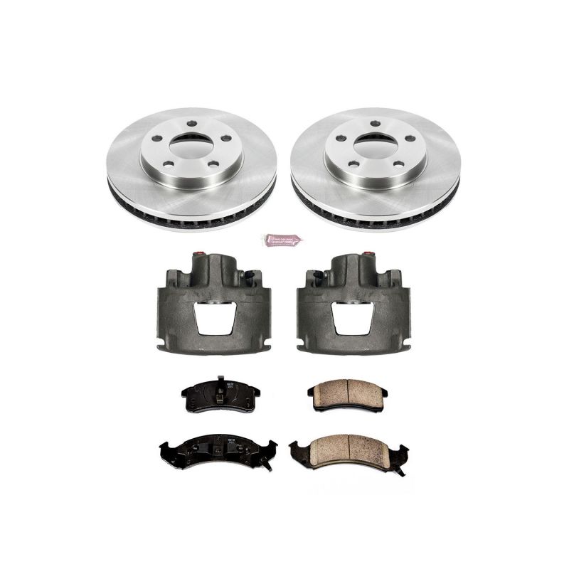 PSB Autospecialty Kit w/Cals - Power Stop 92-93 Buick LeSabre Front Autospecialty Brake Kit w/Calipers