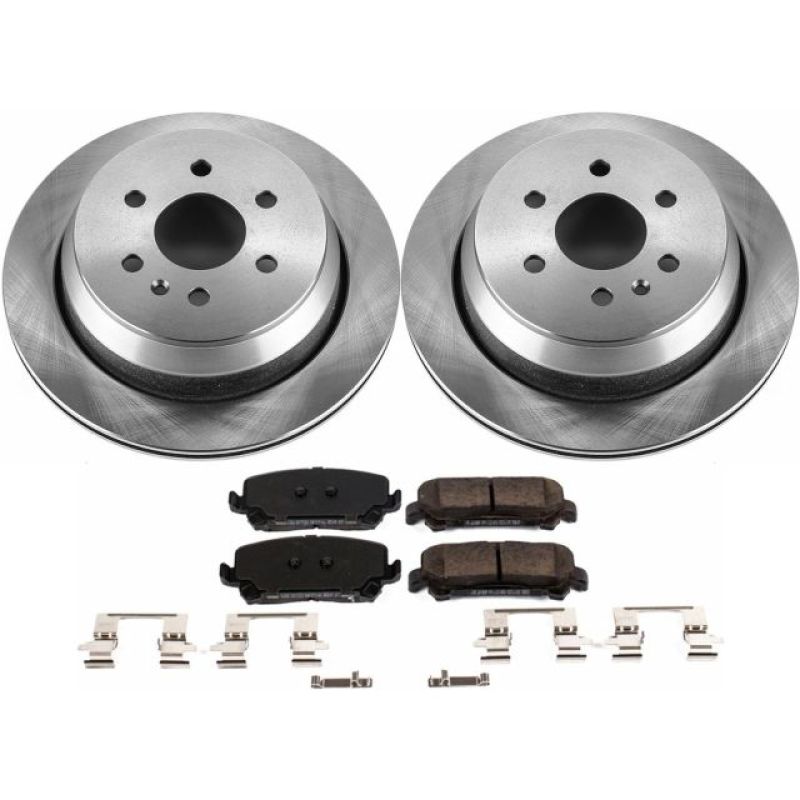PSB Autospecialty Kit - Power Stop 15-18 Chevrolet Colorado Rear Autospecialty Brake Kit