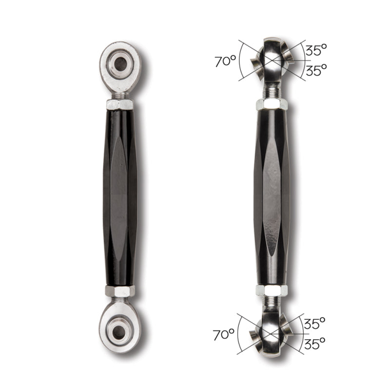 RKR Sway Bar End Links - Rock Krawler 2018+ Jeep Wrangler JL 2DR / JLU 4DR No Limits Sway Bar Links - Front