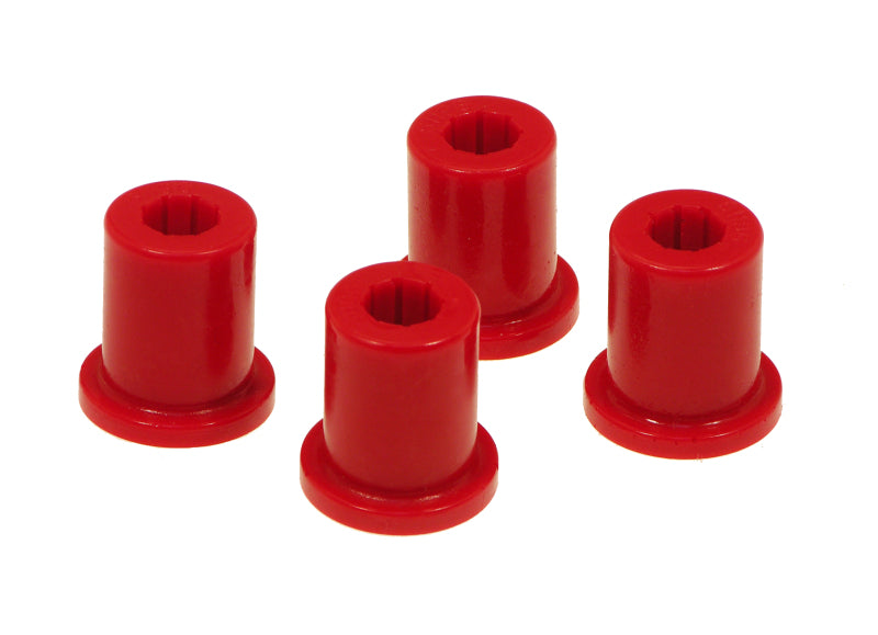 PRO Spring/Shackle Bush- Red - Prothane 76-86 Jeep CJ5/CJ7 Rear Frame Shackle Bushings - Red