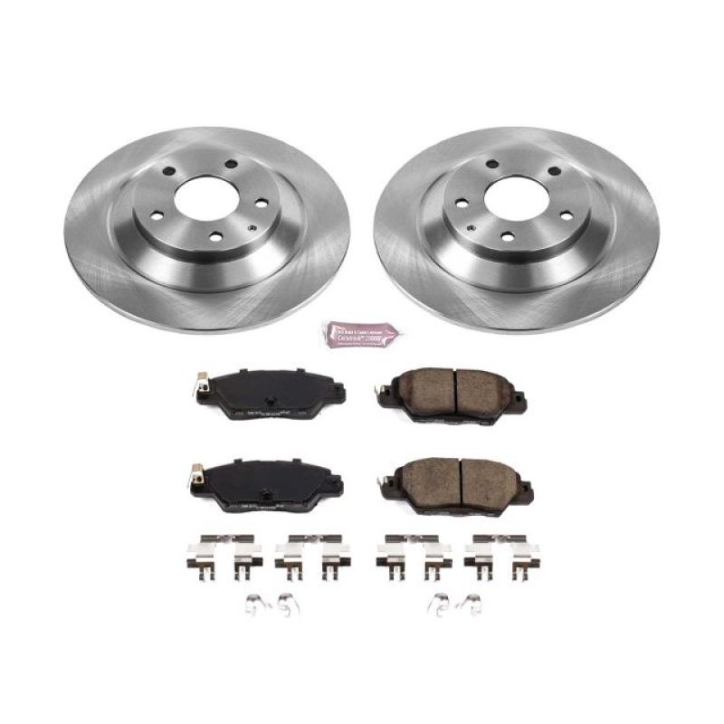 PSB Autospecialty Kit - Power Stop 16-18 Mazda CX-5 Rear Autospecialty Brake Kit