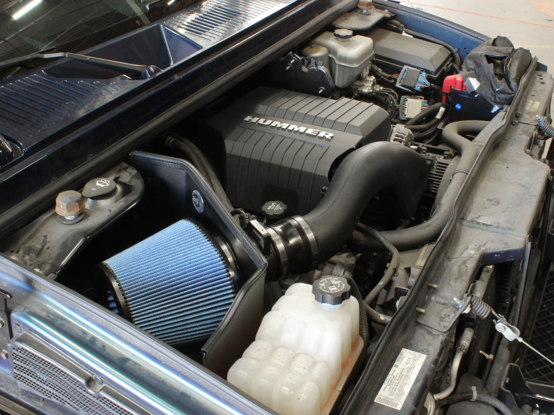 AFE Magnum FORCE Stage-2 Cold Air Intakes - aFe MagnumFORCE Intakes Stage-2 Pro 5R Air Intake System Hummer H2 03-09 V8-6.0L