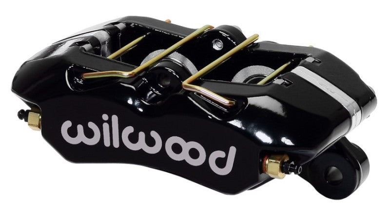 WIL Dynapro Caliper - Wilwood Caliper-Forged Dynapro 4 5.25in Mount-Black-Universal 1.38/1.38in Pistons .81in Disc
