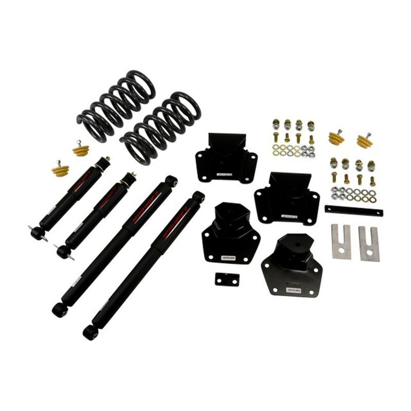 BT Lowering Kit w ND2 Shocks - Belltech LOWERING KIT WITH ND2 SHOCKS