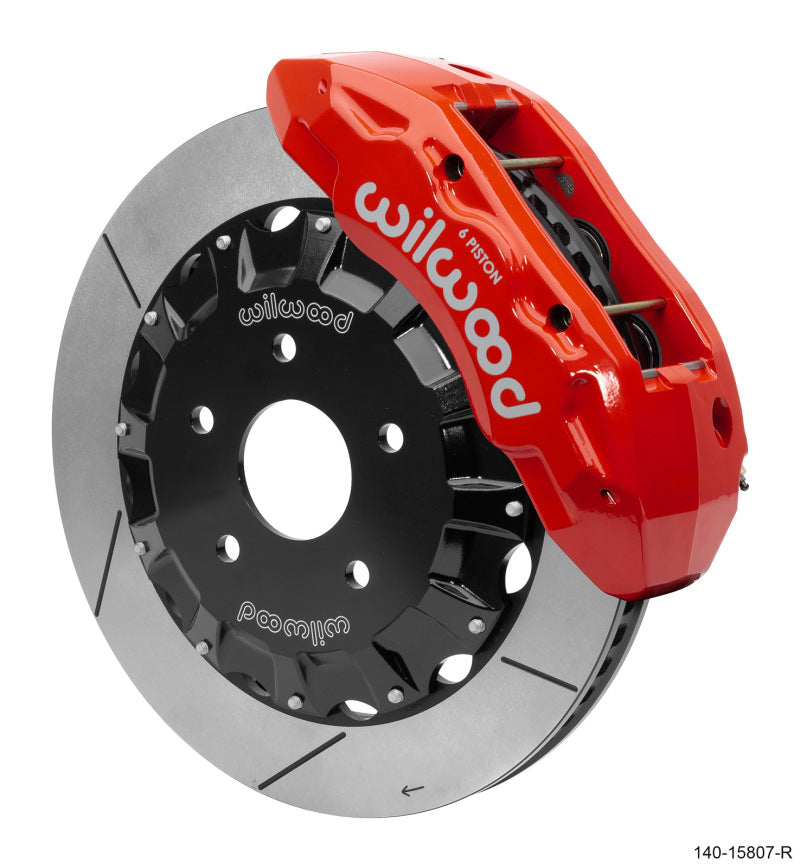 WIL TX6R Brake Kit - Wilwood TX6R Front Kit 16.00in Red 13-17 Dodge Truck 1500 - 4WD