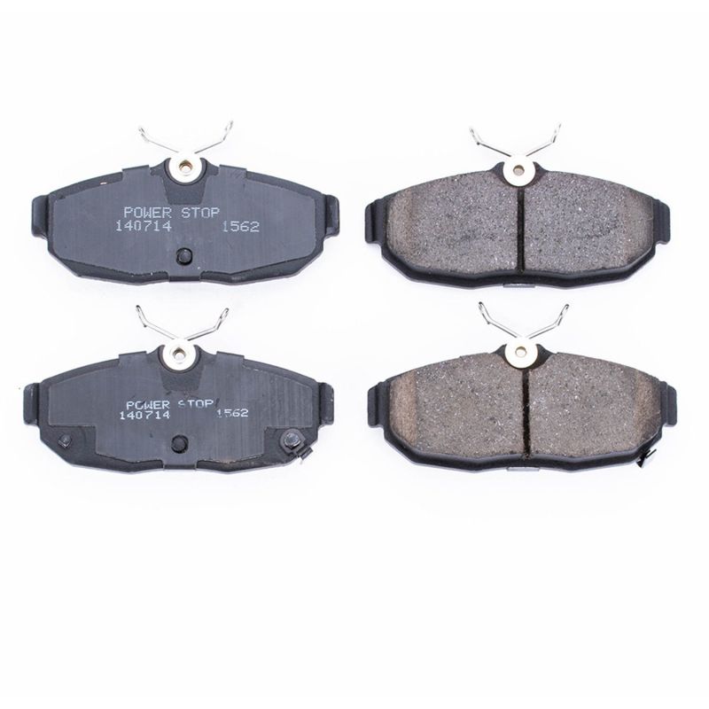 PSB Z16 Evolution Brake Pads - Power Stop 2012 Ford Mustang Rear Z16 Evolution Ceramic Brake Pads