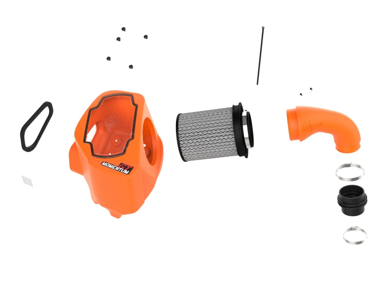 AFE Momentum GT Cold Air Intakes - aFe POWER Momentum GT Pro Dry S Intake System 24-25 Toyota Land Cruiser (J250) - Orange Edition