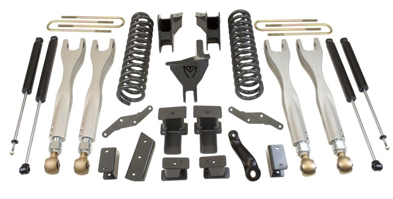 MXT 4-Link Arms & Brackets - MaxTrac 17-19 Ford F-250/350 4WD 6in/2in MaxPro Coil Lift Kit w/4-Link Arms & MaxTrac Shocks