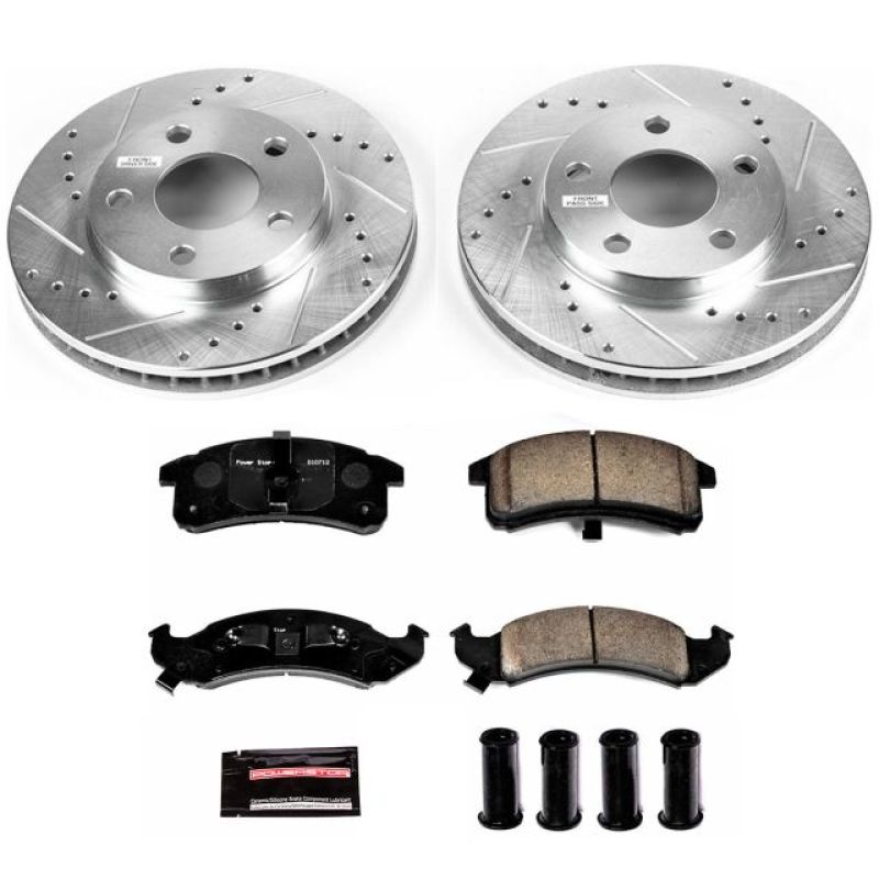 PSB Z23 Evolution Kit - Power Stop 94-99 Buick LeSabre Front Z23 Evolution Sport Brake Kit