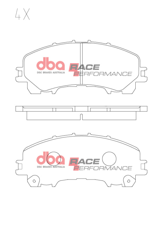 DBA RP Performance Brake Pads - DBA 2023+ Nissan Z (Z34) RP Performance Front Brake Pads