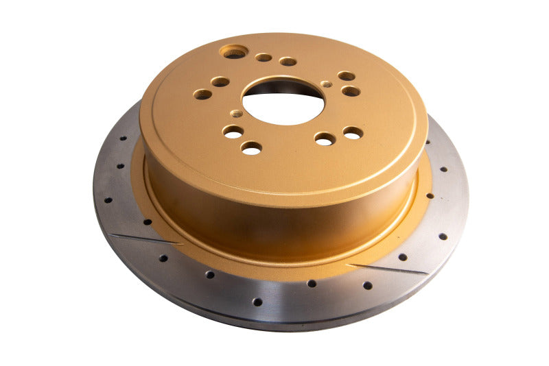 DBA Street Slot&Drill Rotors - DBA 12+ Subaru/Scion BRZ/FR-S (AU Spec) 10 Lug Slot Rear Drilled & Slotted Street Series Rotors