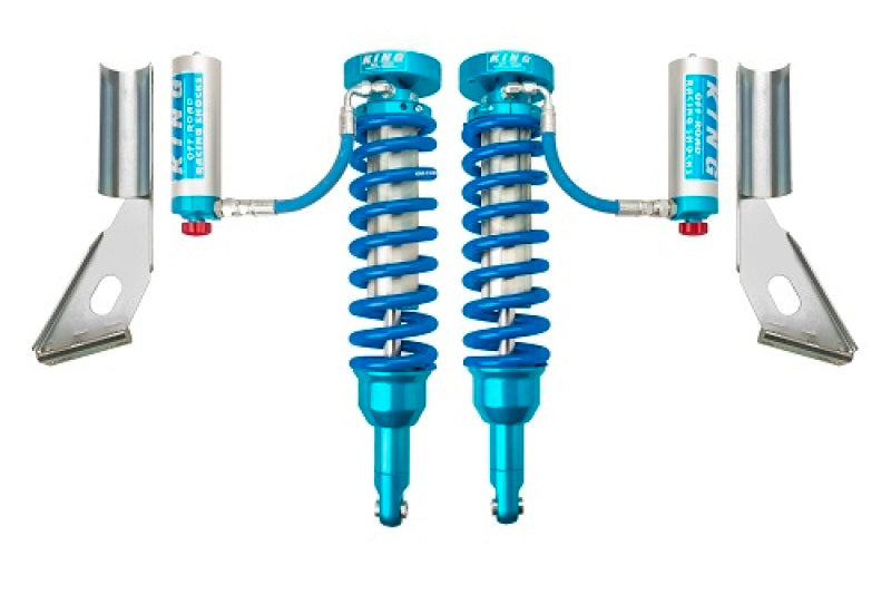 KIN 2.5 Coilovers - King Shocks 2010+ Toyota FJ Front 2.5 Dia Coilover Remote Reservoir Shock w/Adjuster (Pair)