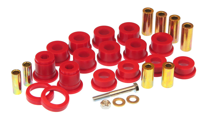 PRO Control Arm Bushings - Red - Prothane 07-11 Jeep Wrangler Front Control Arm Bushings - Red