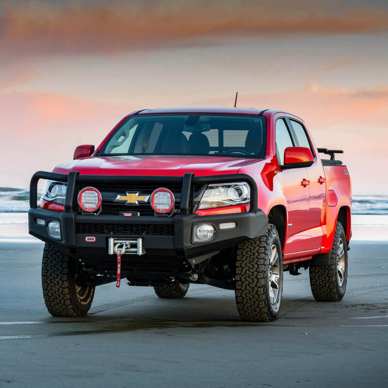 ARB Summit Bull Bars - ARB Summit Bar Textured ARB Fogii Chev Colorado 15On (Fit Kit NOT Included)