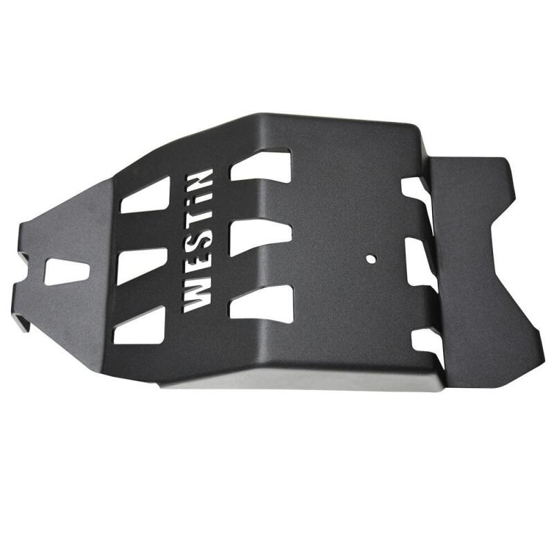 WES Skid Plates - Westin/Snyper 18-21 Jeep Wrangler JL Oil Pan Skid Plate - Textured Black