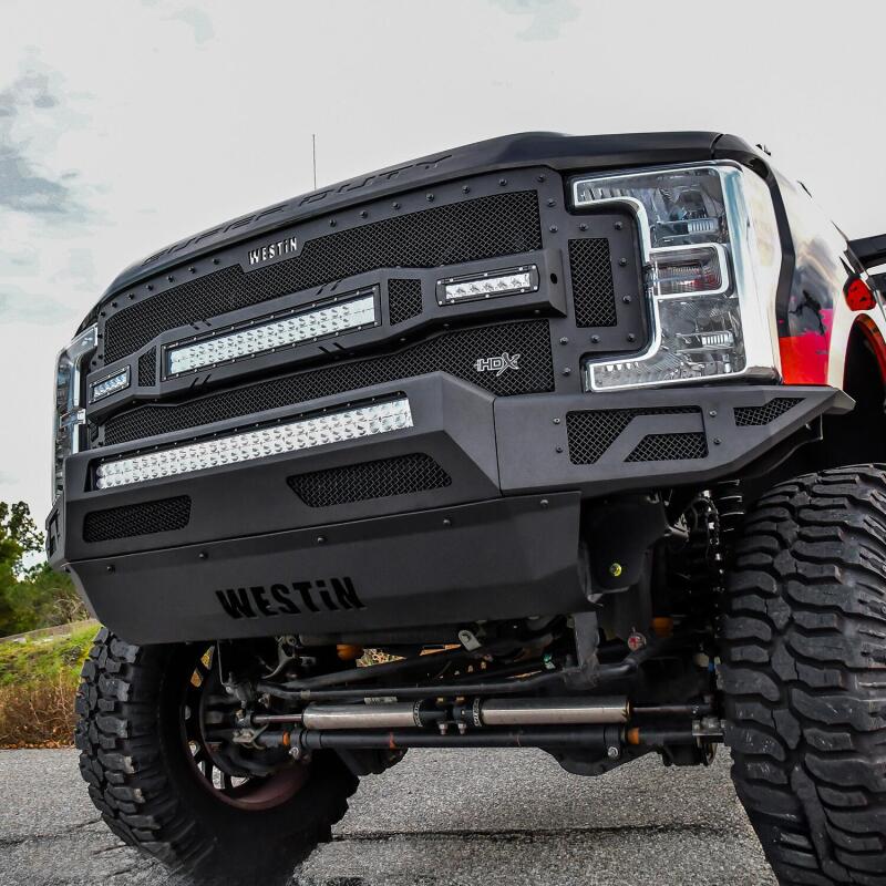 WES Pro-Mod Skid Plate - Westin 18-19 Ford F-250/350 Pro-Mod Skid Plate - Textured Black