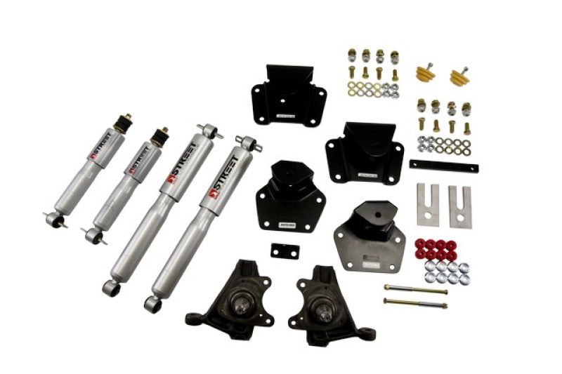 BT Lower Kit w SP Shocks - Belltech LOWERING KIT WITH SP SHOCKS
