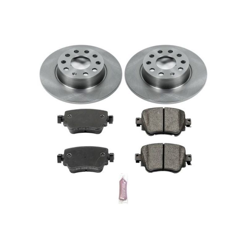 PSB Autospecialty Kit - Power Stop 15-18 Volkswagen Golf Rear Autospecialty Brake Kit