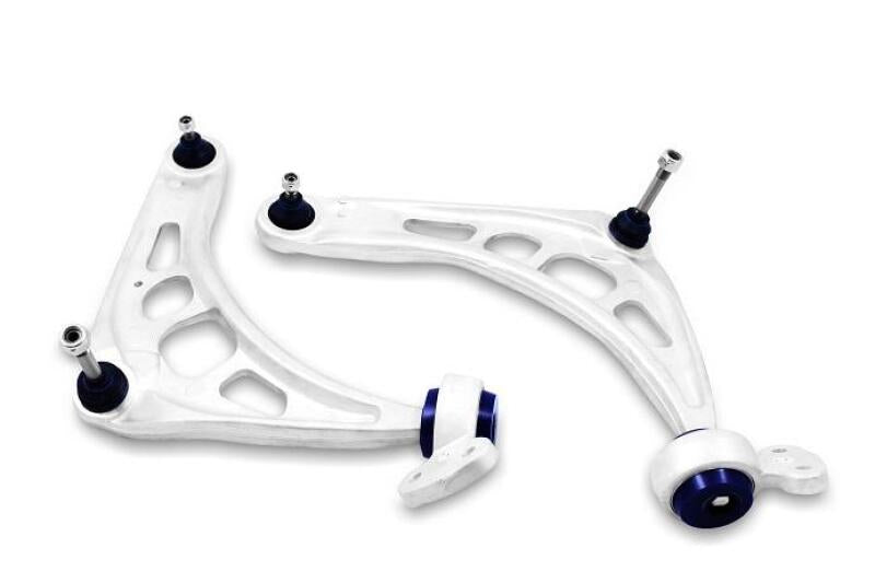 SPR Control Arms - Front - SuperPro 2000 BMW 323Ci Base Front Alloy Lower Control Arm Set (+Caster)