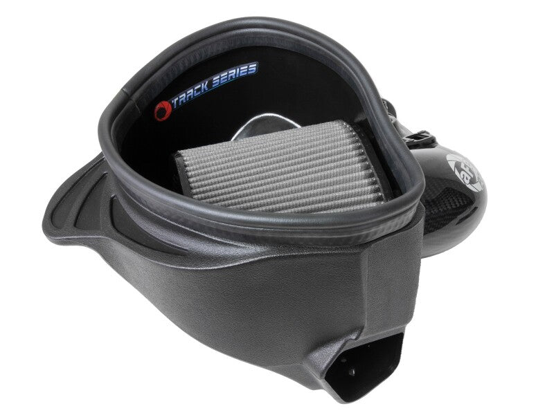 AFE Track Series Intake - aFe 19-22 BMW Z4 30i 2.0L (t) Track Series Carbon Fiber Cold Air Intake System w/ Pro DRY S Filter