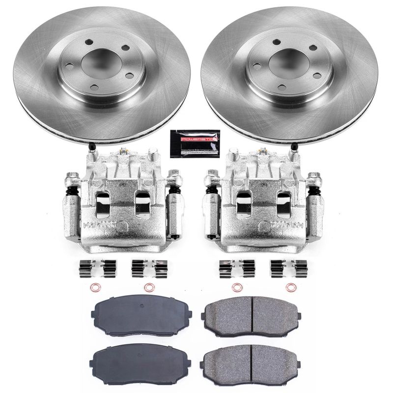 PSB Autospecialty Caliper - Power Stop 07-15 Lincoln MKX Front Autospecialty Kit w/Cals