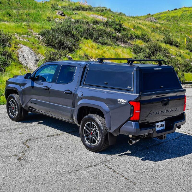 WES EXP Truck Caps - Westin EXP Truck Cap COMPLETE KIT A + BS (24-25 Toyota Tacoma 5ft. Bed) - Black