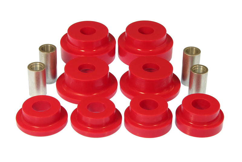 PRO Body/Subframe Bush - Red - Prothane 10 Chevy Camaro Rear Subframe Bushing Kit - Red
