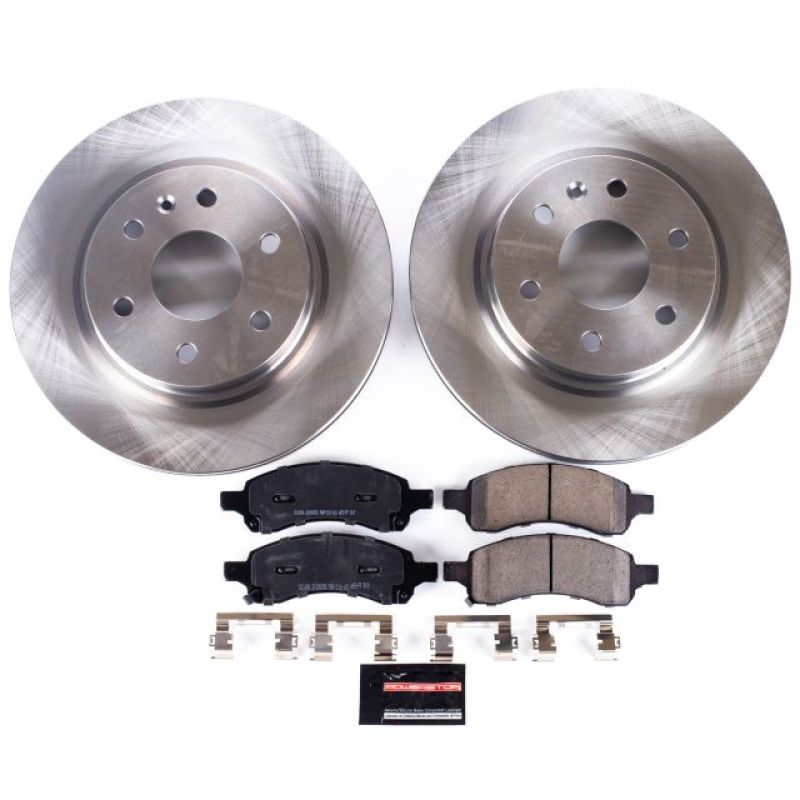 PSB Autospecialty Kit - Power Stop 08-17 Buick Enclave Front Autospecialty Brake Kit