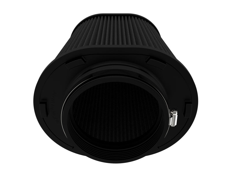 AFE Universal Pro-5 R Filter - aFe Magnum FORCE Intake Air Filter w/Black Pro 5R 5-1/2IN F x (10x8)IN B x (8x6) T (Inverted) x 9IN