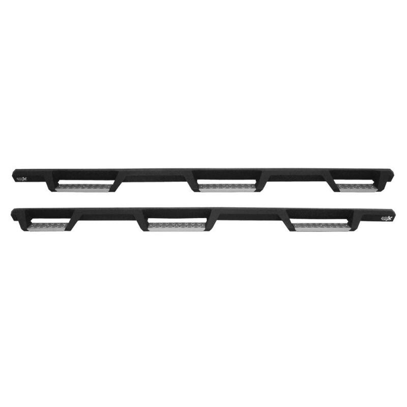 WES Nerf Bars - HDX Drop - Westin/HDX 10-18 Ram 2500/3500 Crew Cab (8ft Bed) Drop Wheel to Wheel Nerf Step Bars - Txt Black