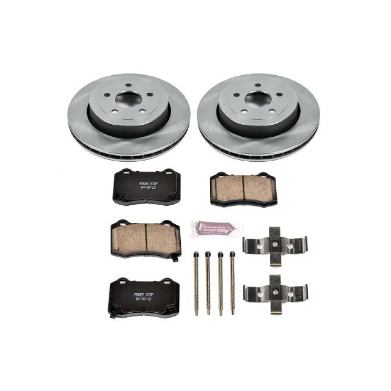 PSB Autospecialty Kit - Power Stop 06-10 Jeep Grand Cherokee Rear Autospecialty Brake Kit