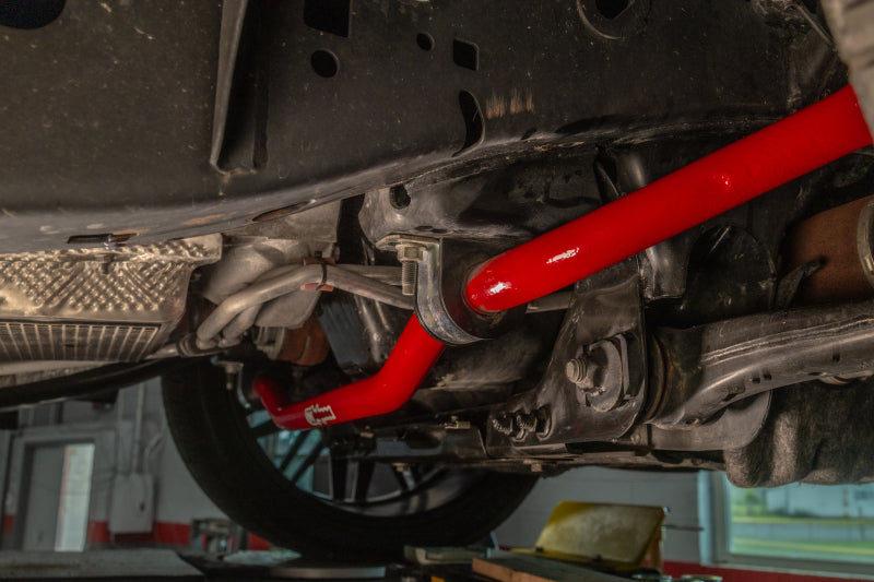 UMI Sway Bars - UMI Performance 21-24 Ford F-150 1 3/8in Solid Front Sway Bar - Black