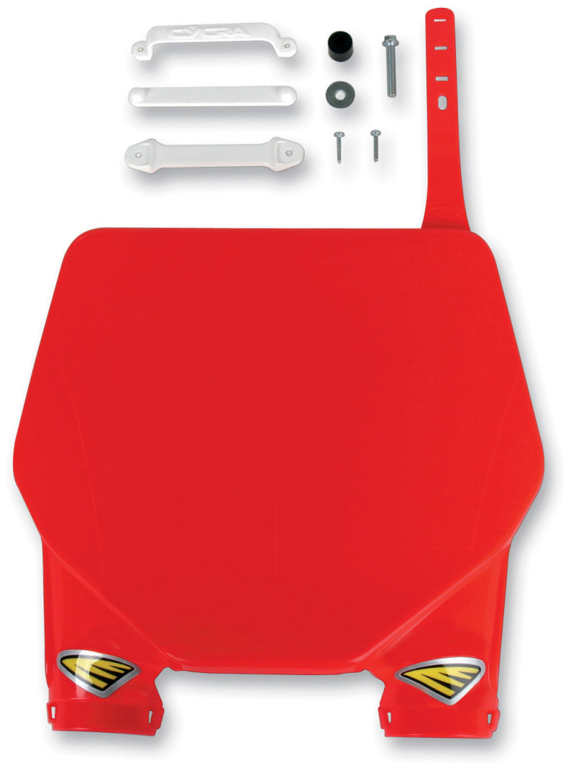 CYC Number Plate - Cycra 08-09 Honda CRF250 / 2008 CRF450 Stadium Number Plate - Red