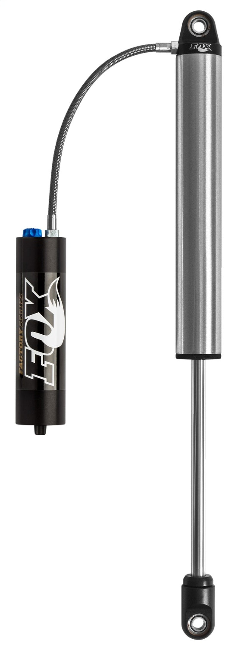 FOX 2.0 Factory Shock - Fox 2.0 Factory Series 14in. Smooth Body Remote Res. Shock 5/8in. Shaft (30/90) CD Adjuster - Blk