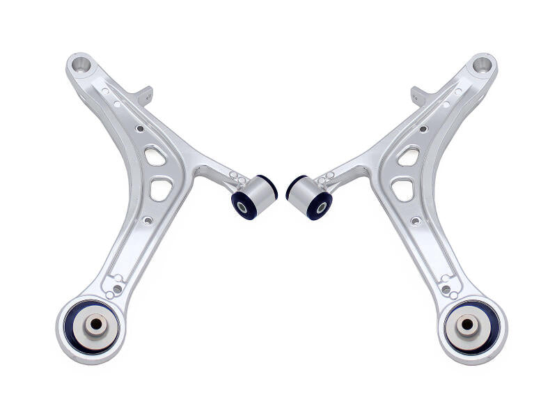 SPR Control Arms - Front - SuperPro 2008 Subaru Impreza WRX STI Front Lower Alloy Control Arm Kit (+Caster)