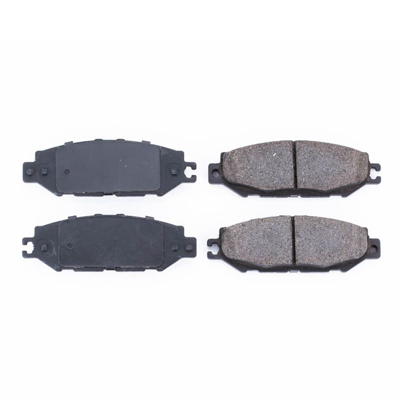 PSB Z16 Evolution Brake Pads - Power Stop 93-00 Lexus LS400 Rear Z16 Evolution Ceramic Brake Pads