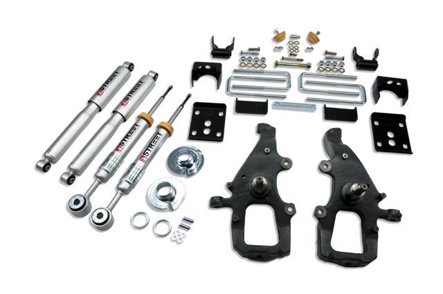 BT Lower Kit w SP Shocks - Belltech LOWERING KIT WITH SP SHOCKS