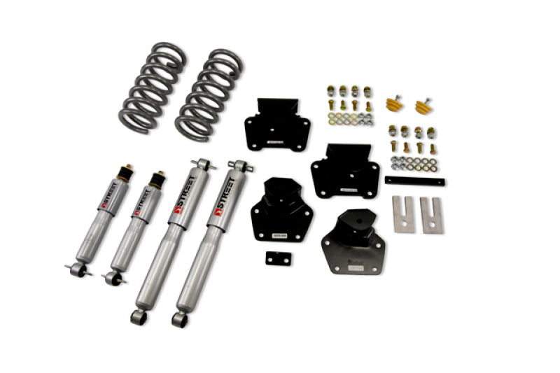 BT Lower Kit w SP Shocks - Belltech LOWERING KIT WITH SP SHOCKS