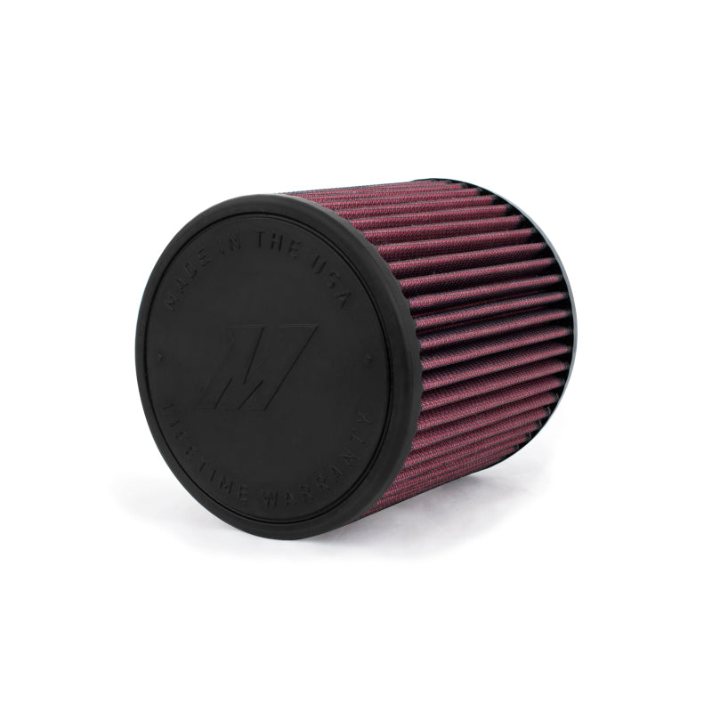 MM Air Filters - Mishimoto Performance Air Filter 4in Inlet 6in Filter Length