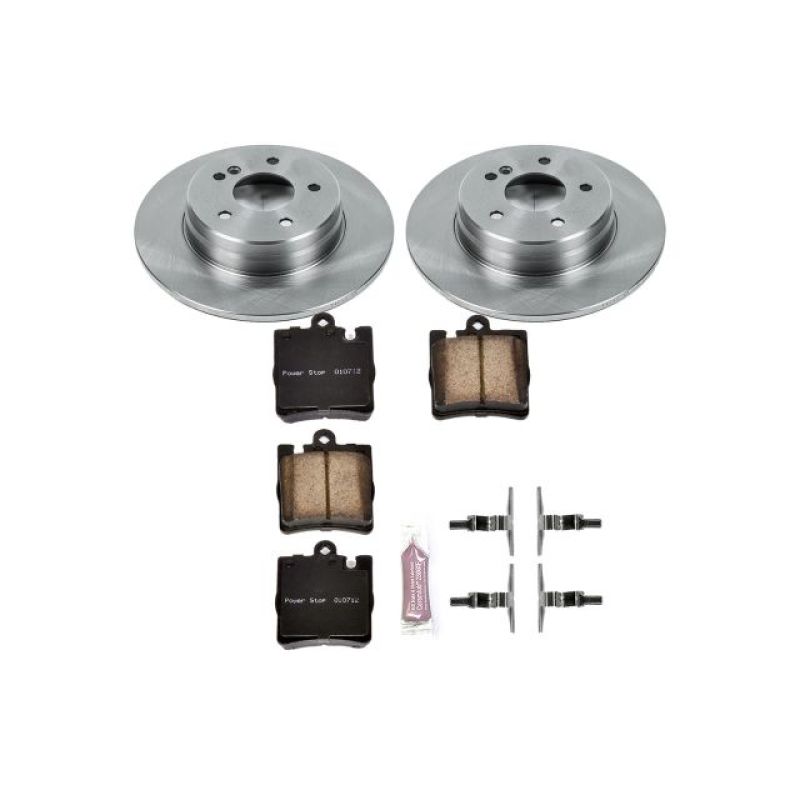 PSB Autospecialty Kit - Power Stop 03-05 Mercedes-Benz C240 Rear Autospecialty Brake Kit