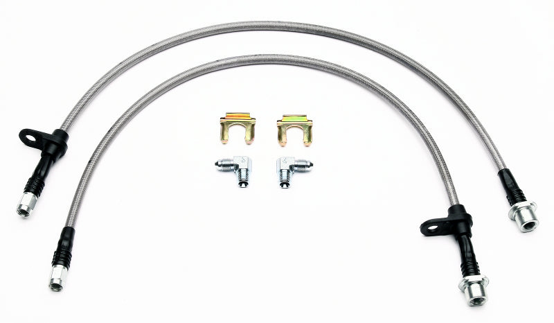 WIL Flexline Brake Hose - Wilwood Flexline Kit Front 2005-2006 Scion TC w/ FSL4 Caliper