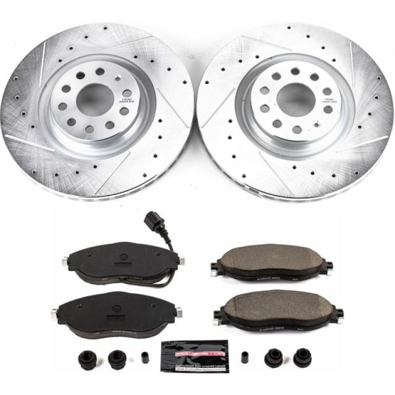 PSB Z23 Evolution Kit - Power Stop 15-21 Volkswagen GTI Front Z23 Evolution Sport Brake Kit