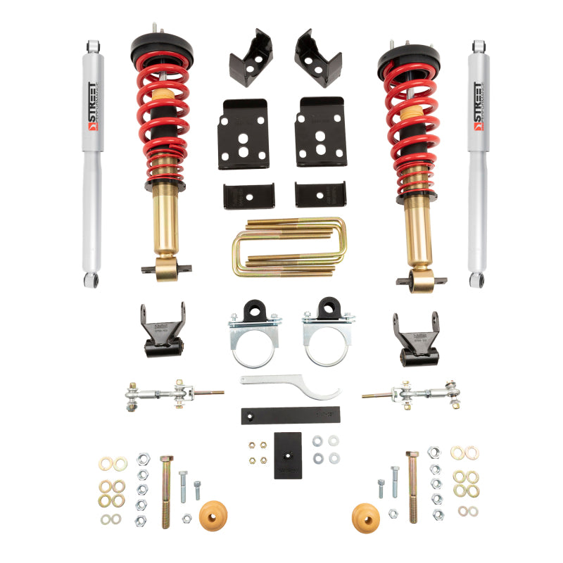 BT Coilover Kit - Belltech 15-20 Ford F-150 2WD/4WD Performance Coilover Kit