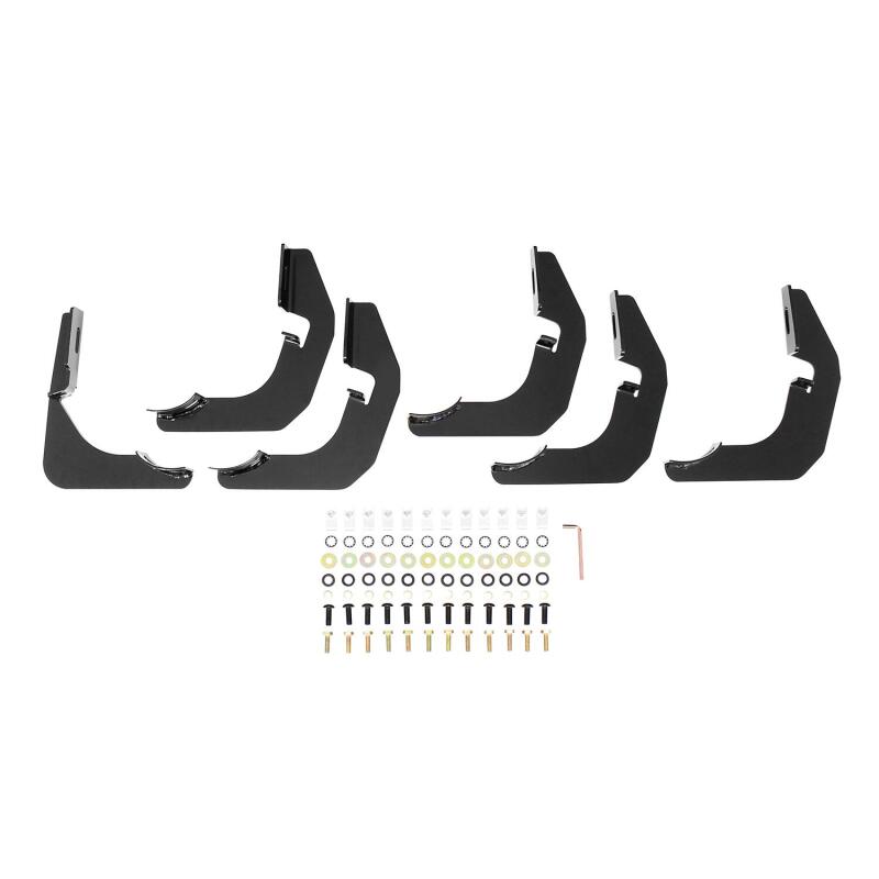WES Nerf Bars - PRO TRAXX 4 - Westin 2009-2014 Ford F-150 SuperCab PRO TRAXX 4 Oval Nerf Step Bars - Black