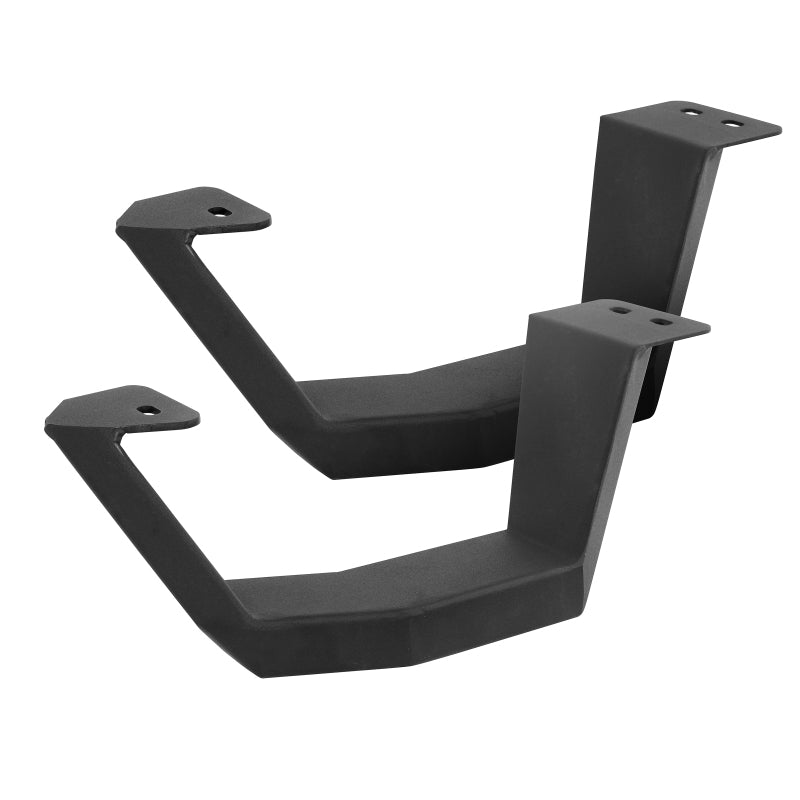 GOR RB10 Boards - Tex Black - Go Rhino RB10 Running Boards - Tex Black - 4in Drop Down Steps (Pair)
