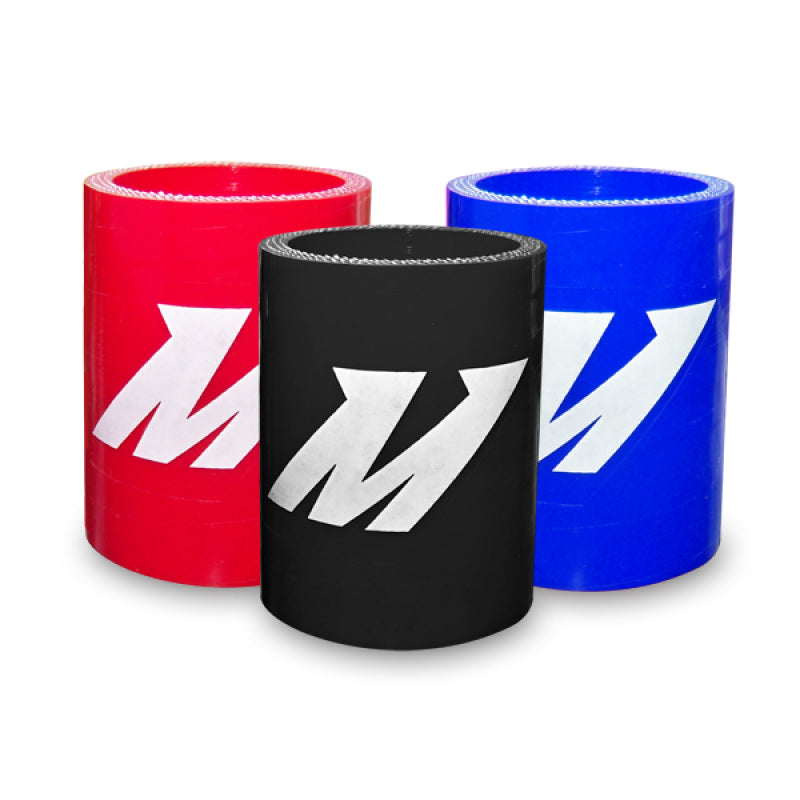 MM Couplers - Straight - Mishimoto 1.5 Inch Black Straight Coupler