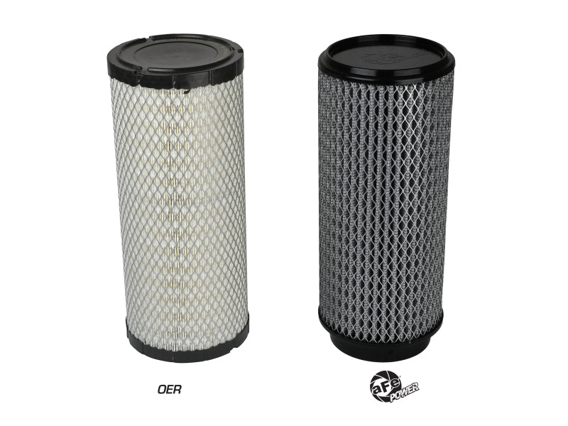 AFE Direct Fit Pro DRY S Air Filter - aFe 17-20 Can-Am Maverick Aries Powersport OE Replacement Pro DRY S Air Filter w/ Foam Pre-Filter