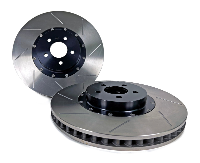 BAE Eradispeed Rotors - Baer Brakes 24-26 Ford Mustang EradiSpeed+ Front 2-piece Performance Slotted Brake Rotors