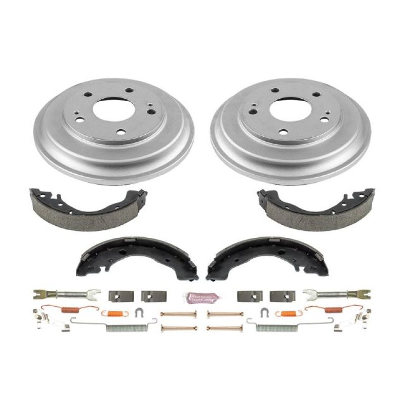 PSB Autospecialty Drum Kit - Power Stop 12-15 Honda Civic Coupe Rear Autospecialty Drum Kit