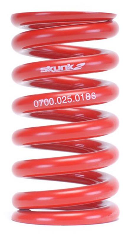 SK Race Springs - Skunk2 Universal Race Spring (Straight) - 7 in.L - 2.5 in.ID - 18kg/mm (0700.250.018S)